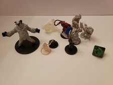 dnd miniatures lot used Varying Conditions Plastic Plus D8