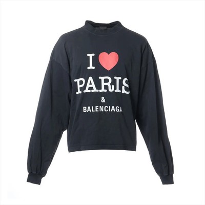 Balenciaga 24 years Cotton Long T shirts 1 Men's Black