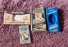 Vintage Gillete Blades Lot