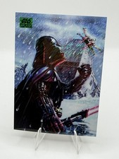 2025 Topps Chrome Star Wars Galaxy Narrow Escape Green Shimmer Refractor #/199