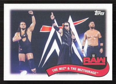 2018 Topps WWE Heritage Tag Teams & Stables The Miz The Miztourage #TT-6