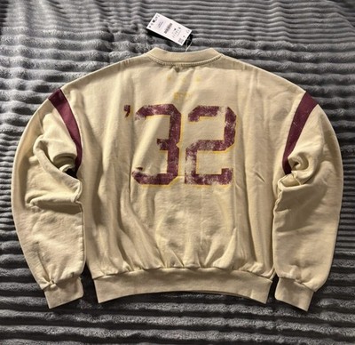 Zara x NFL Washington Sweater In S Neu mit Etikett 100% Baumwolle 