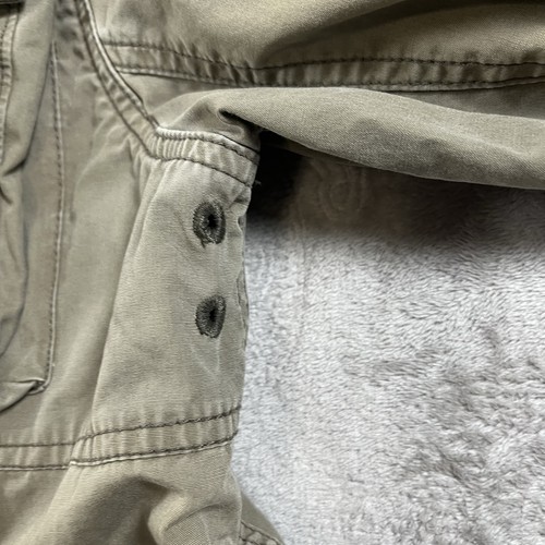 Chaqueta táctica Gap vintage para hombre grande de lona verde utilitaria abrigo militar campo - Imagen 8 de 13