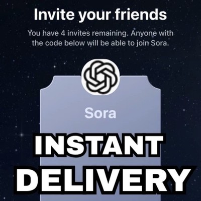 Sora 2 Invite Code FAST DELIVERY! 