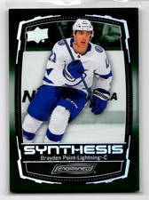 2023-24 Upper Deck Engrained Synthesis Brayden Point Tampa Bay Lightning #S-12