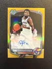 2025-26 Bowman U Chrome Darryn Peterson Gold Refractor Auto #/50 Jersey Number