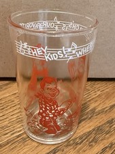Howdy Dowdy Set of 2 Welch&rsquo;s Drinking Glasses Early 1950 S No Chips No Cracks