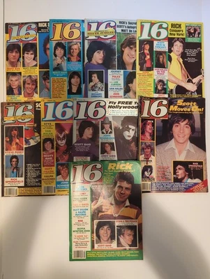 Lot Of 9, 16 Magazines 1982 Kiss, Scott Baio, Rick Springfield & More - Image 1 of 4