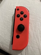 Nintendo Switch Joy-Con Controller Neon Red, Right Side, Official Thumstick
