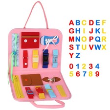 Kids Busy Board Sensory Activity Preschool Learning Toys Montessori Educational