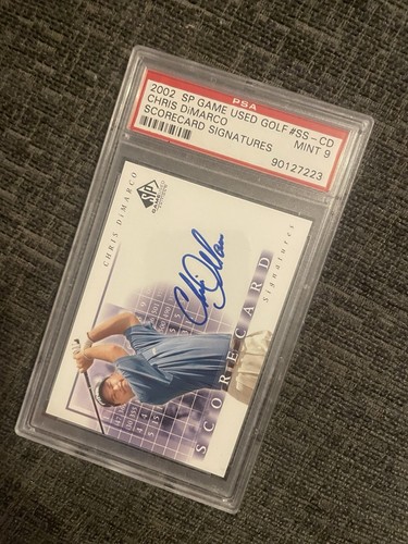 6x PSA Graded Golf Cards SP Game Used Signed Cards. PGA - Picture 5 of 6