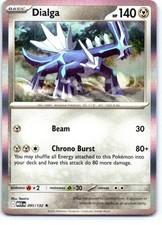 Dialga 095/132 Rare Mega Evolution Pokemon Holo Near Mint