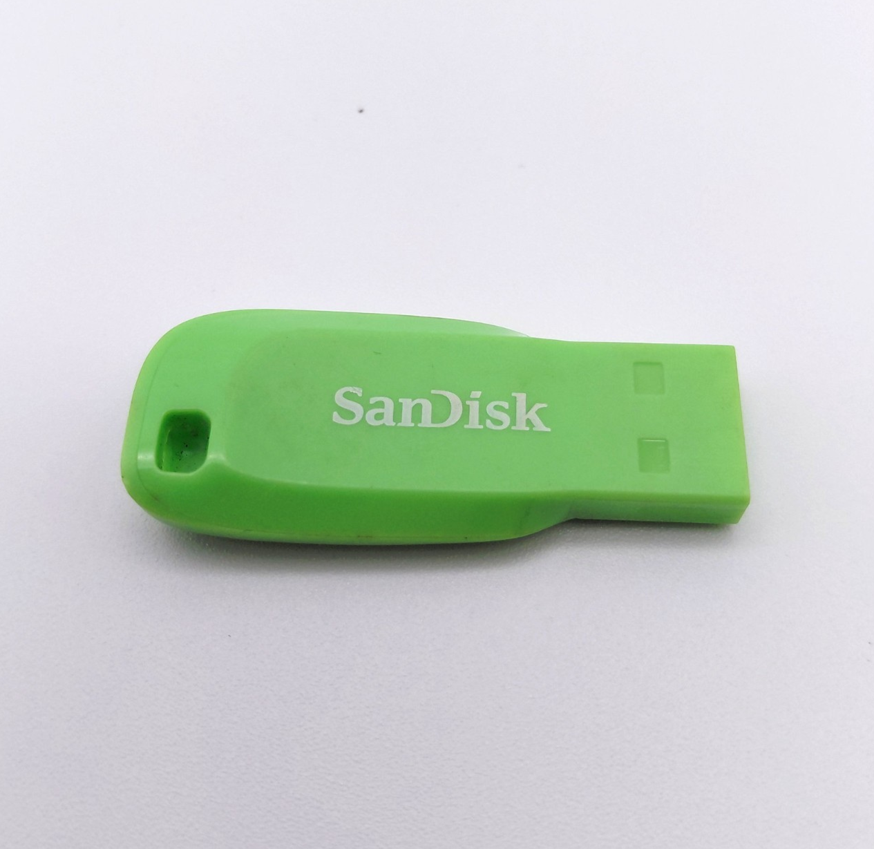 SanDisk Cruzer Blade 32GB Memory Stick, Flash Drive Green