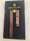 PATEK PHILIPPE VINTAGE BROWN  LEATHER WATCH STRAP 12mm — photo 1