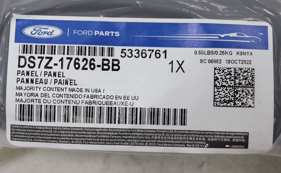 NEW OEM Ford Front Left Bumper Lower Valance Panel DS7Z-17626-BB