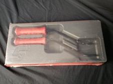 Snap On Csab200r 2pc Heavy Duty Angled Striking Carbon Scraper Set B26010977