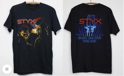 1983 Styx Kilroy Was Here Tour T-Shirt HOT ITEM