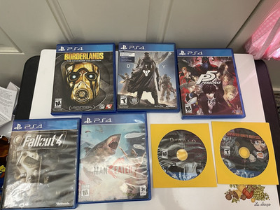 7 PlayStation 4 PS4 Games Borderlands Destiny Fallout Diablo Persona5 Man Eater