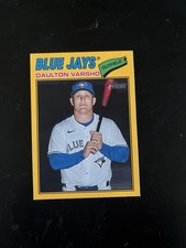 2026 Topps Heritage Daulton Varsho #223 Red Border