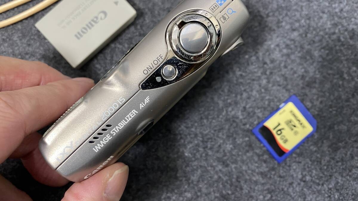 Cannon IXY 2000IS with battery and SD card | eBay