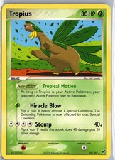 Tropius 27/107 Rare Deoxys Pokemon Moderately Played on eBay