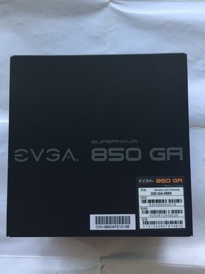 EVGA SuperNOVA 850 GA, 80 Plus Gold 850W, Fully Modular, ECO Mode, TESTED