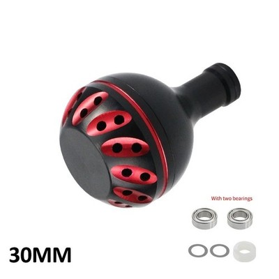 30-38 mm Legierung Metall Rolle Griff Knopf für Spinn Baitcast Rollen 4 mm Schaft