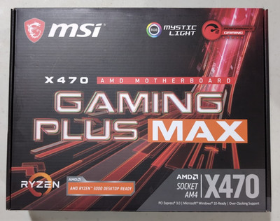 MSI X470 GAMING PLUS MAX Socket AM4, AMD Motherboard Tested