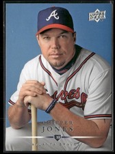 2008 Upper Deck CHIPPER JONES #411 Atlanta Braves