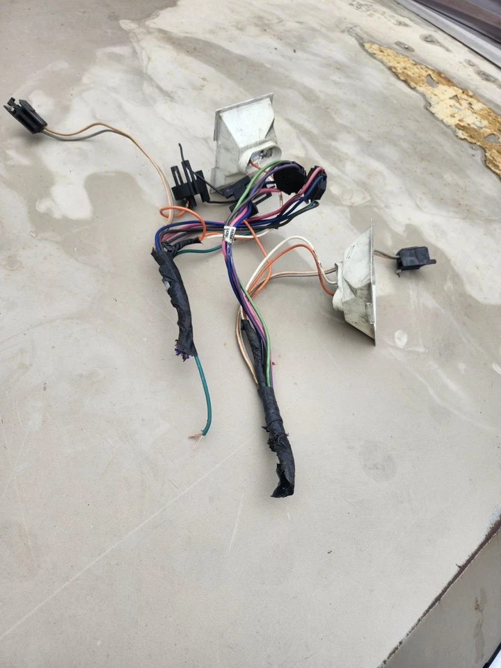 Juego de arnés de cables interruptor ventana eléctrica Cadillac Brougham 90-92 coleta delantero trasero Foto 2 de 2