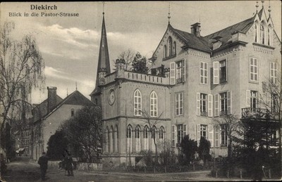 Postcard Diekirch Luxembourg, view into Pastorstraße - 10678359
