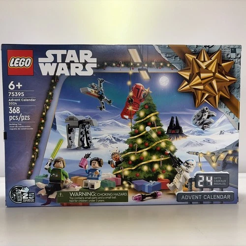 Lego Star Wars 2024 Advent Calendar 75395 Luke Skywalker Princess Leia Vehicles