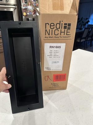 Niche Box by RediNiche Size: 16x6 for shower self Tile Inlays New In Box