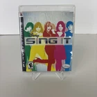 Disney Sing It (Sony PlayStation 3, 2008) PS3 Complete CIB