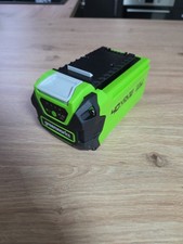greenworks 40V 2Ah Battery with Deep Discharge Protection - Fast Charging Ready