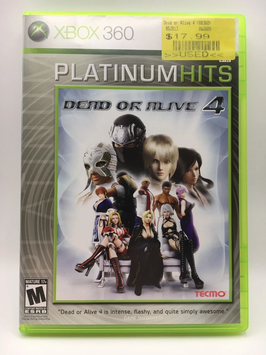 X360-1) XBOX 360 Dead or Alive 4 PAL FR COMPLET