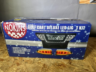 #ad NOKINS Golf Cart Deluxe Plus LED Light Kit Fit Club Car Precedent Electric amp; Gas $254.99