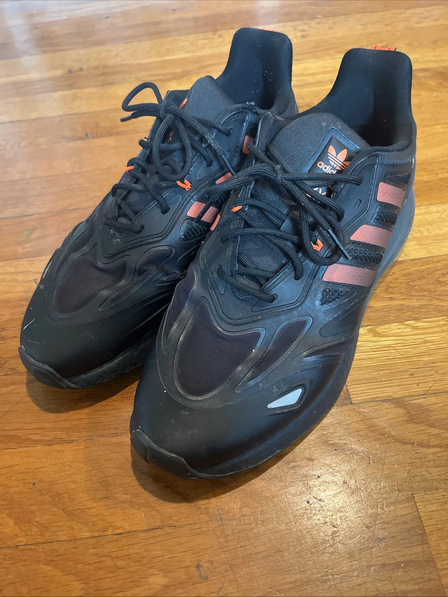 adidas ZX 2K Boost Core Black Solar Red for Sale | Authenticity