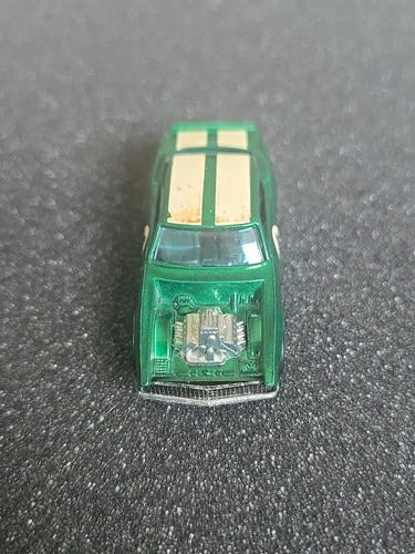 1968 Hot Wheels Redline Heavy Chevy Camaro Green W/ Gray Interior