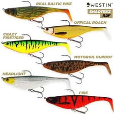Westin Shadteez R2F 16cm 55g Ready To Fish Paddle Tail Swimbaits Lure Shad