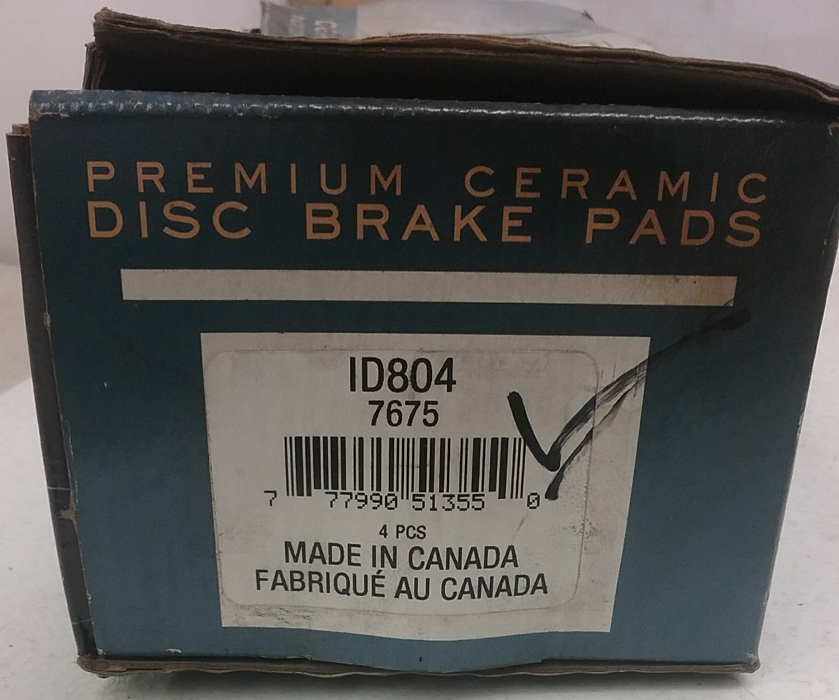 F1 ICE EUROROTOR CERAMIC DISC BRAKE PADS ID804 | eBay