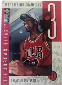 michael jordan upper deck collectors choice 1997