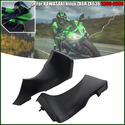 Air Intake Tube Duct Cover Fairing For KAWASAKI Ninja ZX6R ZX636D/C 2005-2006 US