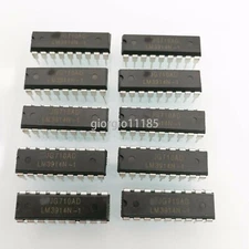 US Stock 10pcs LM3914N LM3914 DIP18 LED Display Driver Bargraph Dot Mode IC