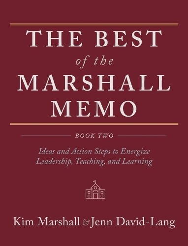 Thumbnail - Kim Marshall Jenn David-lang The Best Of The Marshall Memo (gebundene