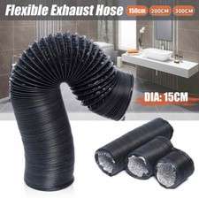 1x Exhaust Tube Aluminium Ducting Hose for Ventilator Ventilation Tubes Durable