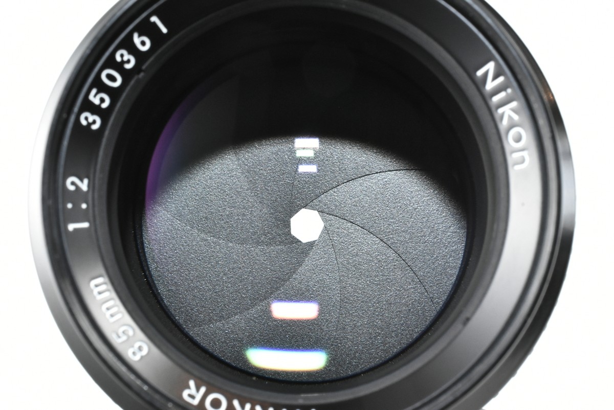Near Mint] Nikon Ai-s Nikkor 85mm f2 MF Lens From JAPAN EF