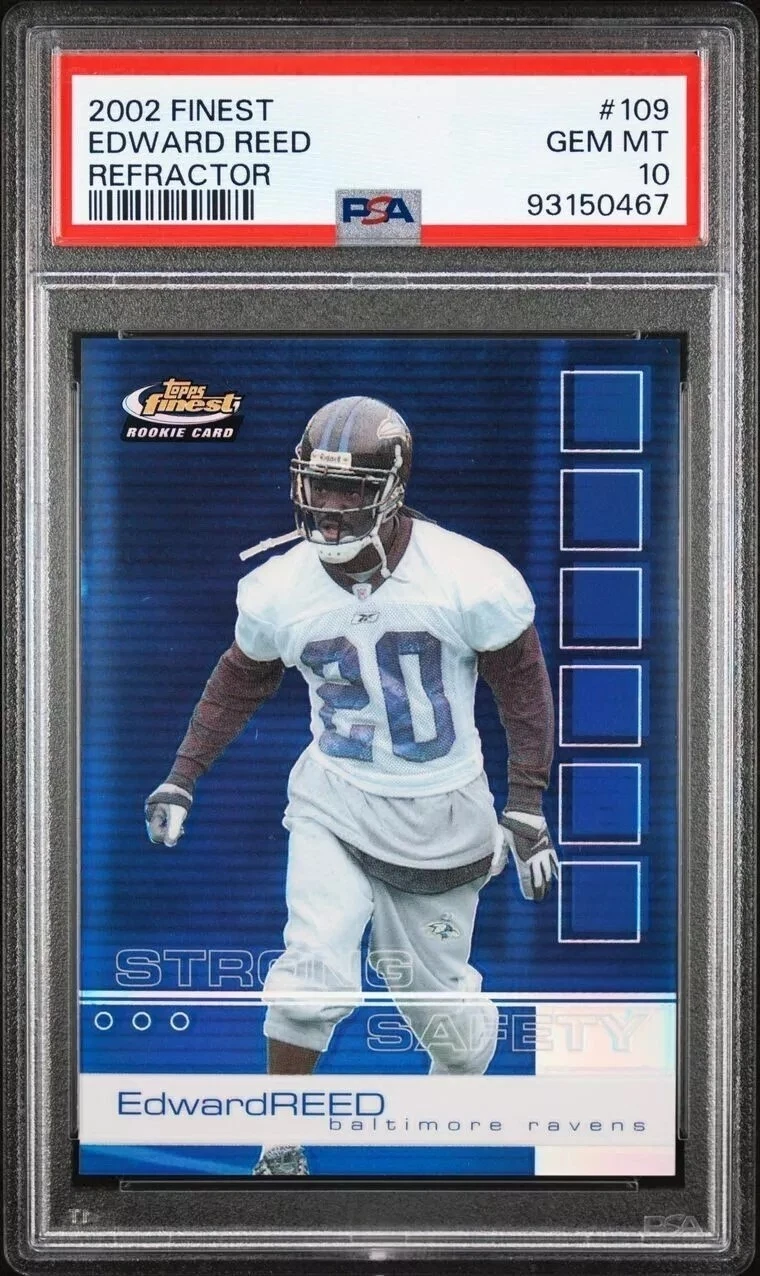 Ed Reed Finest #109 Refractor