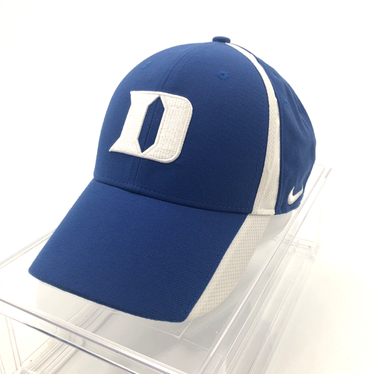 Nike Duke University Ball Hat Legacy 91 Dri Fit Blue White