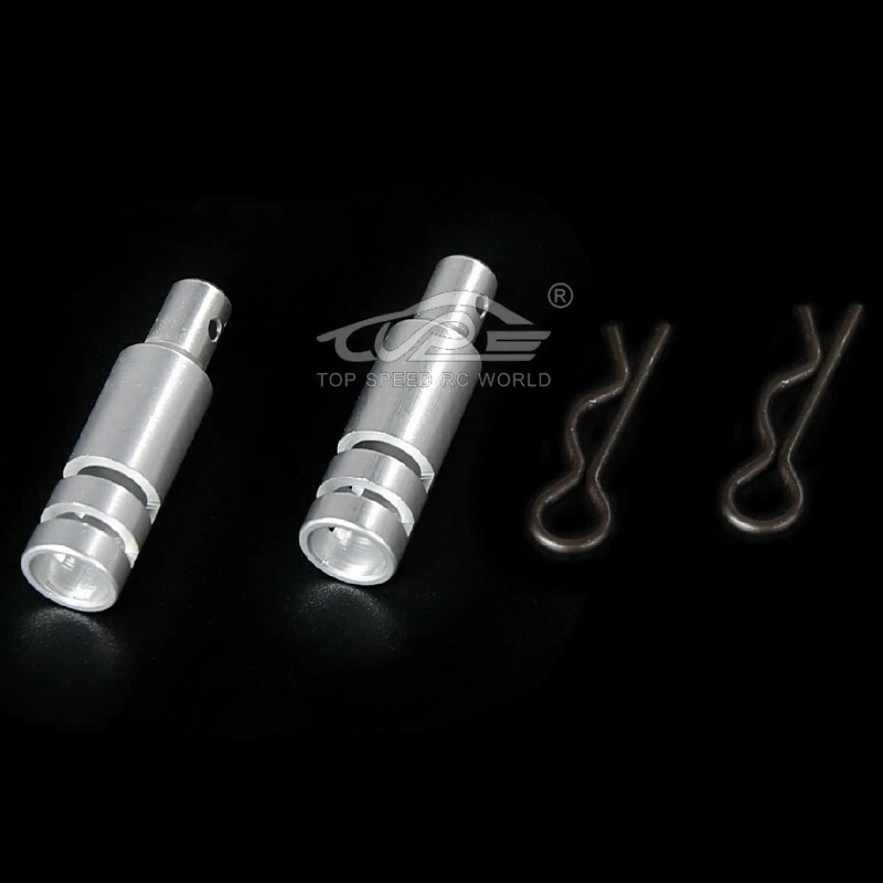 Alloy CNC Body Shell Rear Fixed Pin For 1/5 HPI RV KM BAJA 5B 5T 5SC - Image 3 of 4